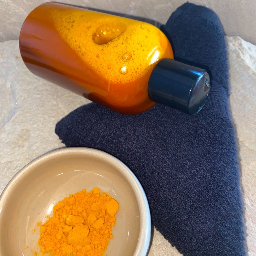 Turmeric Face Wash with Free Less Mess Wash Cloth